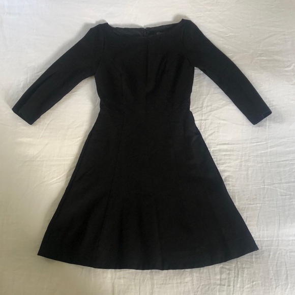 🌟 NWOT J. Crew Sheath Dress, Black, Size 0 - Picture 4 of 10